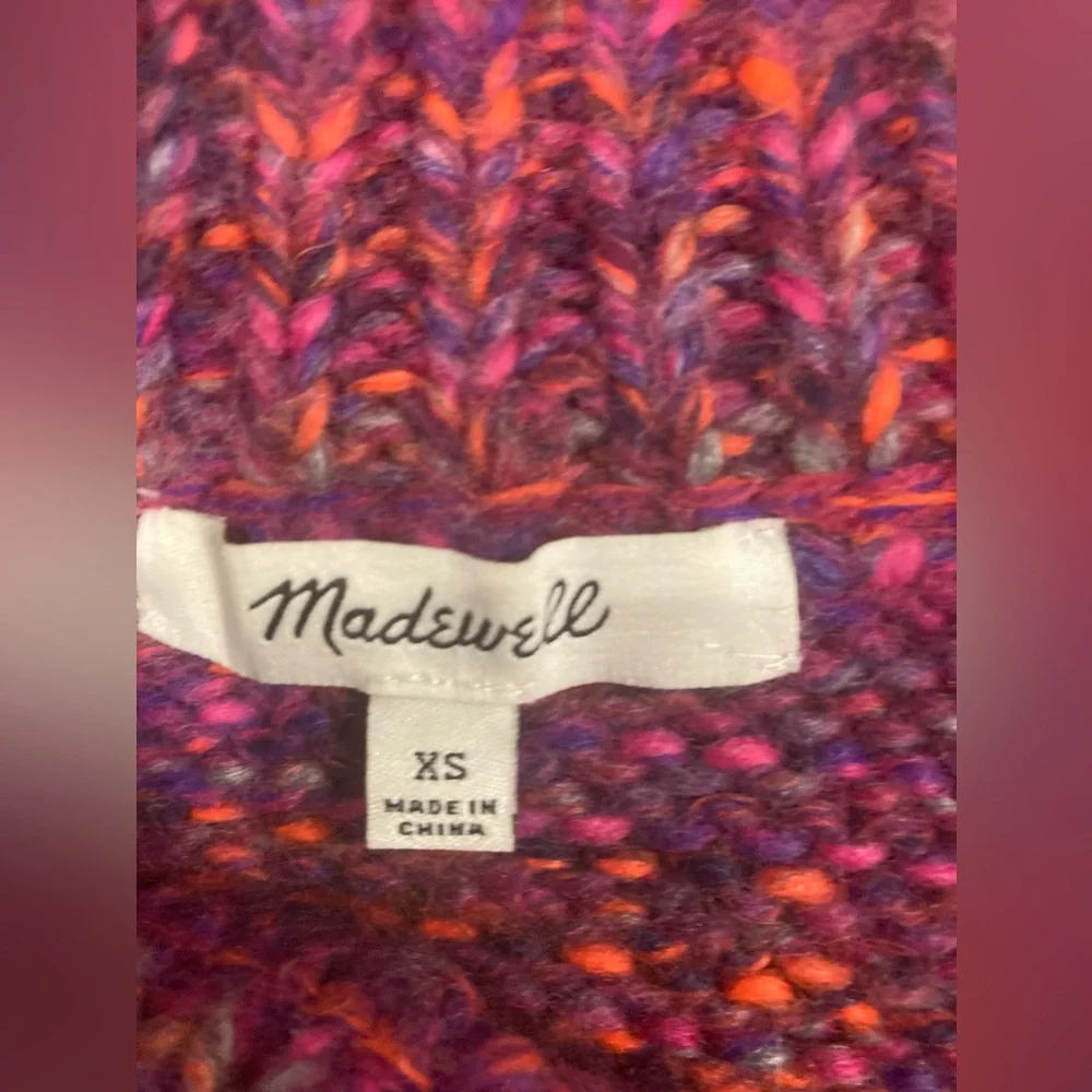 Madewell 💗 GUC 💗 turtleneck sweater with zipper on side. Size: XS - Picture 7 of 12